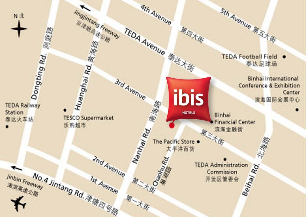 Hotel Ibis Tianjin Teda Extérieur photo